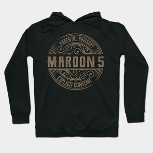 maroon 5 vintage ornament Hoodie